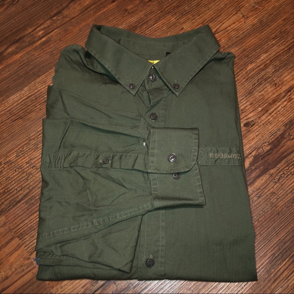 Five Four x Poggy The Man button down shirt.